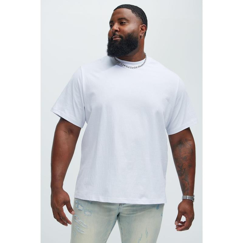 Oversized White Essential Tee