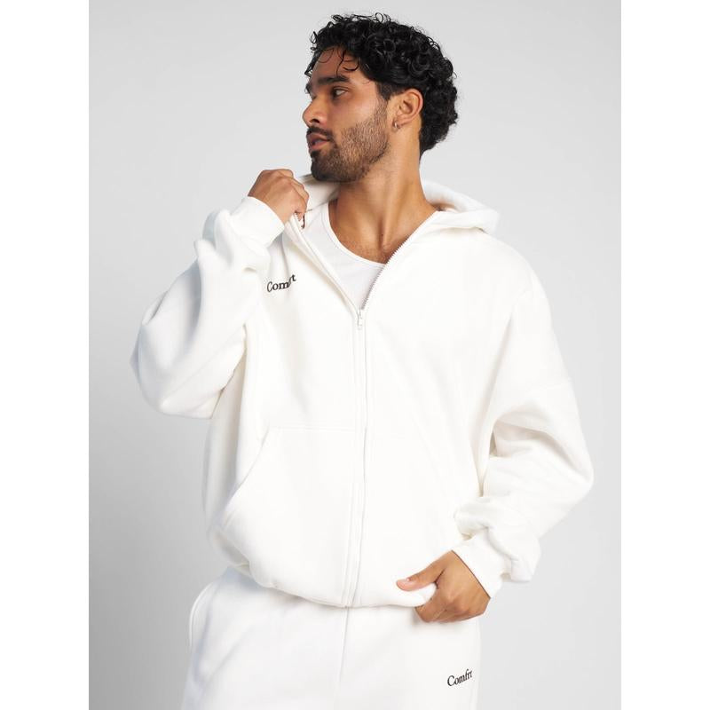 Experience Ultimate Comfort with the Comfrt Cloud Zip Oversized Hoodie
