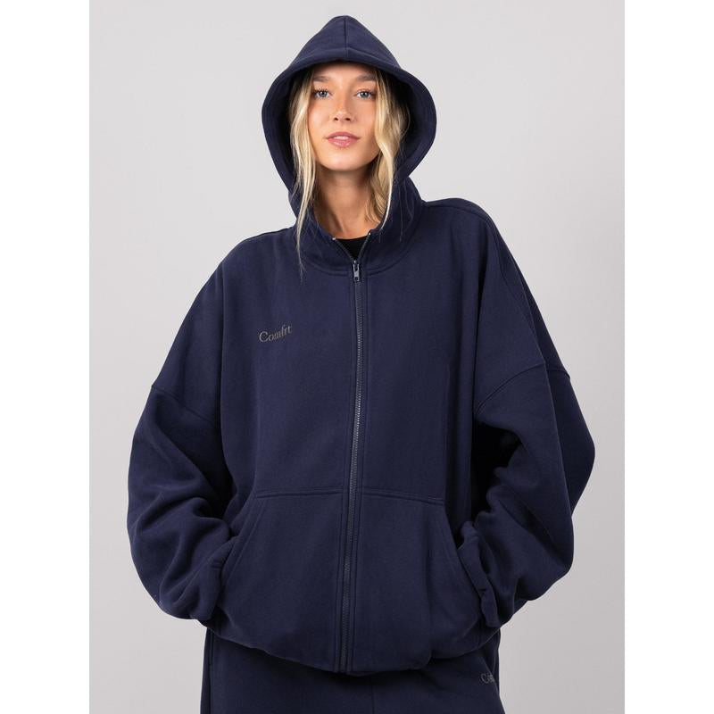 Experience Ultimate Comfort with the Comfrt Cloud Zip Oversized Hoodie