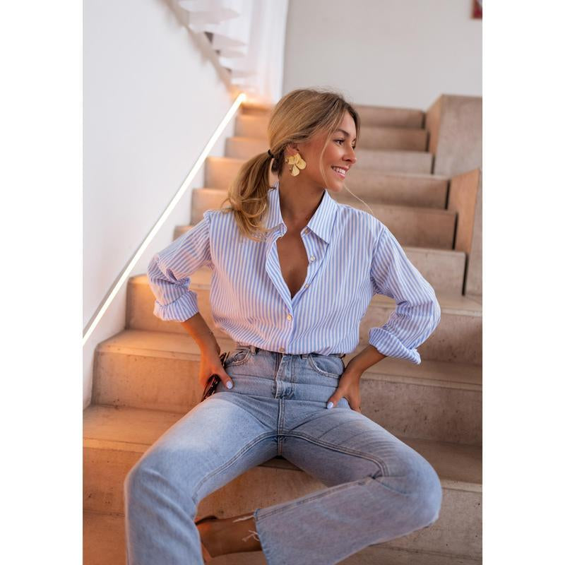 Blue Striped Signature Shirt