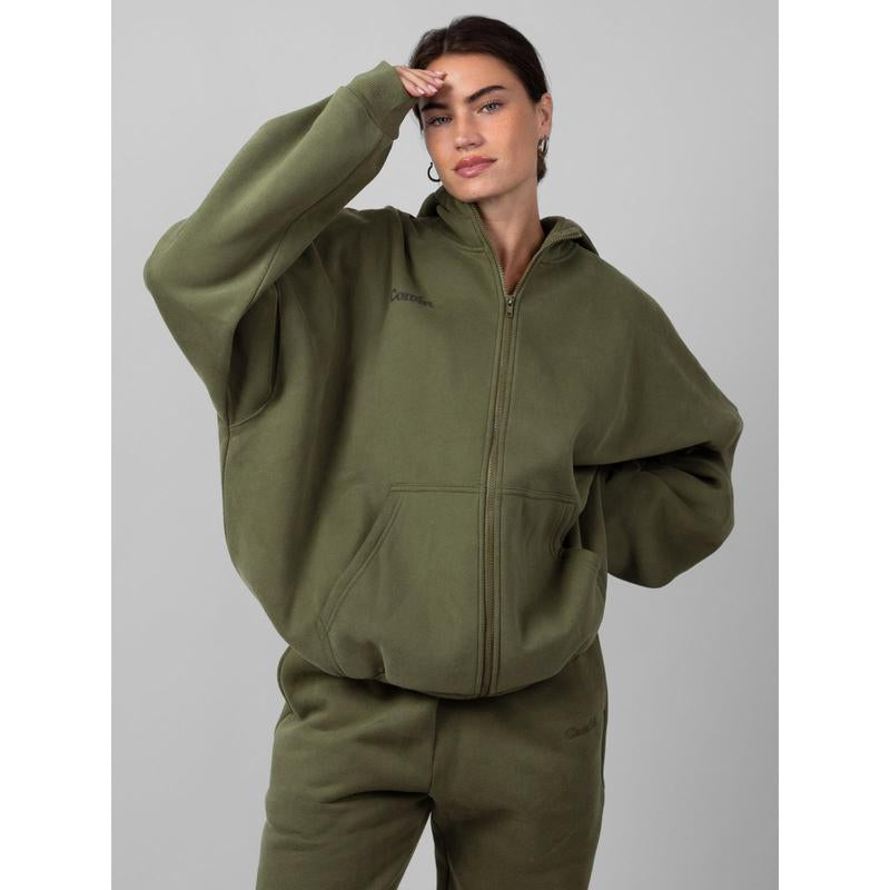 Experience Ultimate Comfort with the Comfrt Cloud Zip Oversized Hoodie