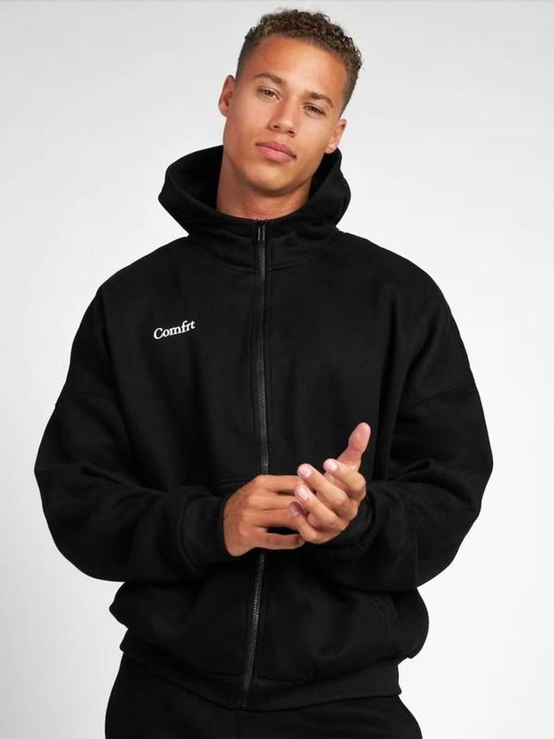 Experience Ultimate Comfort with the Comfrt Cloud Zip Oversized Hoodie